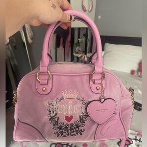 Gorgeous velvet Juicy Couture purse